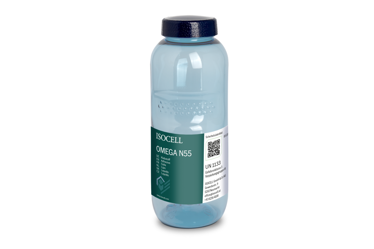 OMEGA N55 RFU Dosierflasche Hellblau