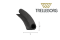 P-Dichtung 20 mm Breite, 100 m Länge, 12 mm Dicke